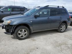 Salvage cars for sale from Copart Nisku, AB: 2003 Mitsubishi Outlander LS