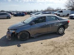 Salvage cars for sale from Copart Ontario Auction, ON: 2012 Toyota Corolla Base