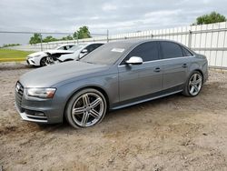 Salvage cars for sale from Copart Houston, TX: 2014 Audi S4 Prestige
