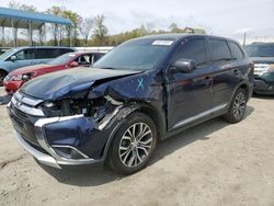 Salvage cars for sale at Spartanburg, SC auction: 2016 Mitsubishi Outlander ES