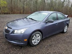 Salvage cars for sale from Copart Ontario Auction, ON: 2014 Chevrolet Cruze LS