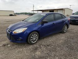 Salvage cars for sale at Temple, TX auction: 2012 Ford Focus S