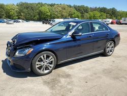 Salvage cars for sale at Florence, MS auction: 2015 Mercedes-Benz C300