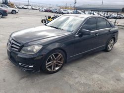Salvage cars for sale at Sun Valley, CA auction: 2014 Mercedes-Benz C 250