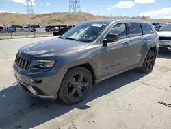 Salvage cars for sale from Copart Littleton, CO: 2016 Jeep Grand Cherokee Overland