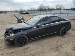 Mercedes-Benz C-Class salvage cars for sale: 2013 Mercedes-Benz C 300 4matic