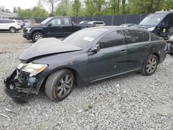 Salvage cars for sale at Waldorf, MD auction: 2008 Lexus GS 350