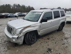 Salvage cars for sale at Mendon, MA auction: 2010 Jeep Patriot Sport