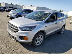 Salvage cars for sale at Vallejo, CA auction: 2018 Ford Escape S