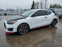 Salvage cars for sale from Copart Ontario Auction, ON: 2019 Hyundai Veloster N