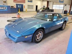 Salvage cars for sale at Angola, NY auction: 1988 Chevrolet Corvette