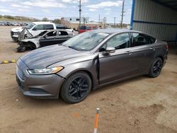 Salvage cars for sale at Colorado Springs, CO auction: 2014 Ford Fusion SE