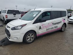 Salvage cars for sale at Indianapolis, IN auction: 2015 Ford Transit Connect XLT