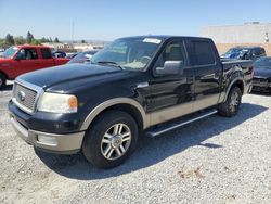 Salvage cars for sale at Mentone, CA auction: 2005 Ford F150 Supercrew