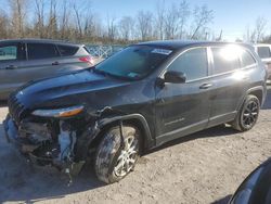 Salvage cars for sale from Copart Leroy, NY: 2017 Jeep Cherokee Sport