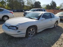 Chevrolet Montecarlo salvage cars for sale: 1995 Chevrolet Monte Carlo Z34