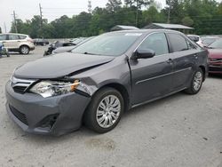 Salvage cars for sale at Savannah, GA auction: 2014 Toyota Camry L