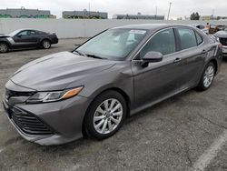 Salvage cars for sale from Copart Van Nuys, CA: 2019 Toyota Camry L