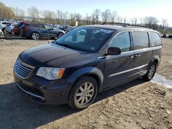 Salvage cars for sale from Copart Marlboro, NY: 2015 Chrysler Town & Country Touring