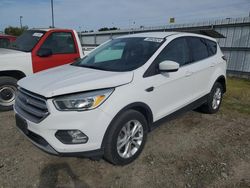 Salvage cars for sale at Sacramento, CA auction: 2017 Ford Escape SE