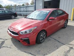 Salvage cars for sale at Grantville, PA auction: 2020 KIA Forte FE
