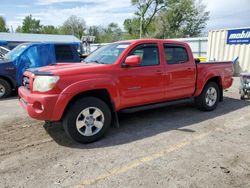 Salvage cars for sale at Wichita, KS auction: 2008 Toyota Tacoma Double Cab