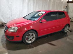 Salvage cars for sale at Ebensburg, PA auction: 2006 Volkswagen New GTI