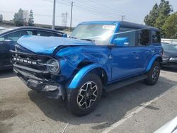 Salvage cars for sale from Copart Rancho Cucamonga, CA: 2022 Ford Bronco Base