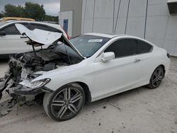Salvage cars for sale from Copart Apopka, FL: 2016 Honda Accord Touring