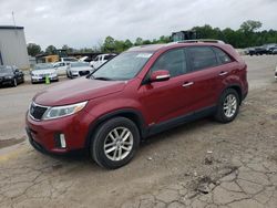 KIA Sorento lx salvage cars for sale: 2015 KIA Sorento LX