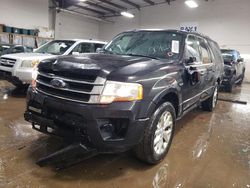 Ford Expedition salvage cars for sale: 2015 Ford Expedition EL Limited