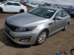 Salvage cars for sale at Brighton, CO auction: 2015 KIA Optima EX