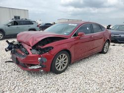 Salvage cars for sale from Copart Temple, TX: 2017 Ford Fusion SE