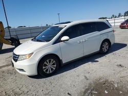 Salvage cars for sale at Lumberton, NC auction: 2015 Honda Odyssey EXL