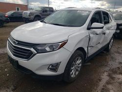 Salvage cars for sale at Elgin, IL auction: 2018 Chevrolet Equinox LT