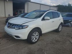 Salvage cars for sale at Grenada, MS auction: 2012 Nissan Murano S