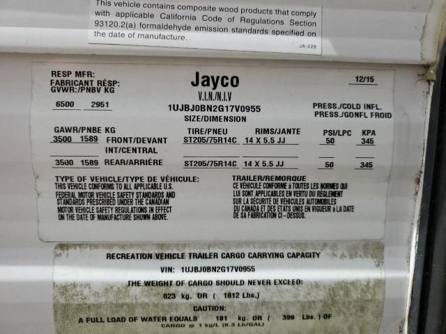 2016 Jayco JAY Flight