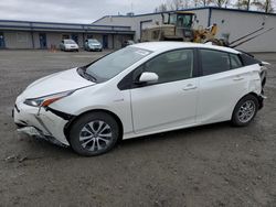 Salvage cars for sale from Copart Arlington, WA: 2019 Toyota Prius