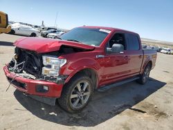 Salvage cars for sale from Copart Albuquerque, NM: 2017 Ford F150 Supercrew