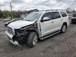 Toyota salvage cars for sale: 2013 Toyota Sequoia Platinum