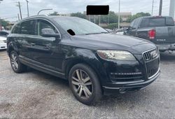 Audi Vehiculos salvage en venta: 2012 Audi Q7 Premium Plus