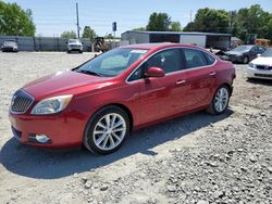 Salvage cars for sale at Mebane, NC auction: 2013 Buick Verano