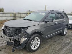 Ford Explorer salvage cars for sale: 2015 Ford Explorer XLT