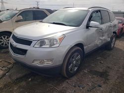 Salvage cars for sale from Copart Elgin, IL: 2011 Chevrolet Traverse LT