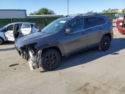 Salvage cars for sale from Copart Orlando, FL: 2017 Jeep Cherokee Latitude