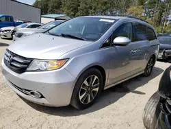 Salvage cars for sale at Seaford, DE auction: 2014 Honda Odyssey Touring