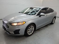 Salvage cars for sale at Houston, TX auction: 2020 Ford Fusion SE