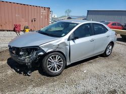 Toyota Corolla L salvage cars for sale: 2014 Toyota Corolla L