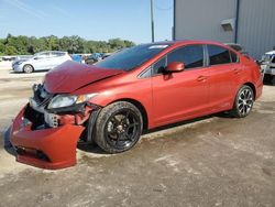 Salvage cars for sale at Apopka, FL auction: 2013 Honda Civic SI