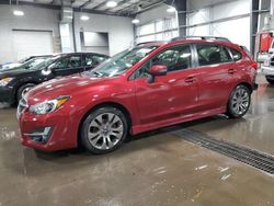 Vehiculos salvage en venta de Copart Ham Lake, MN: 2016 Subaru Impreza Sport